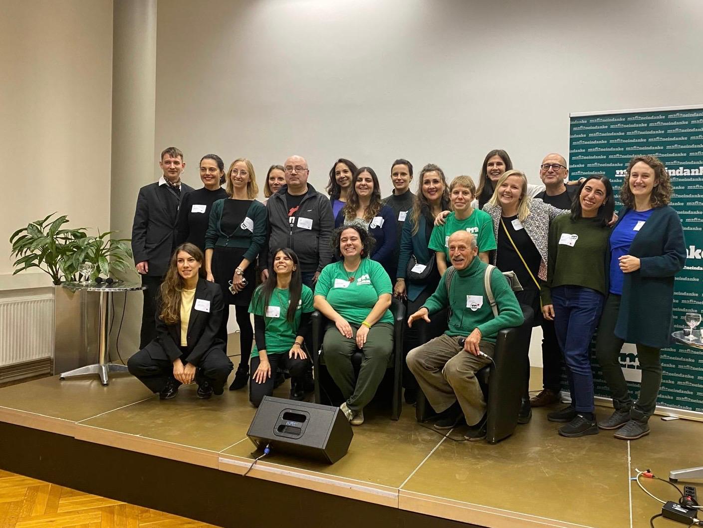 Team mafianeindanke beim Antimafia Seminar 2025 in Berlin